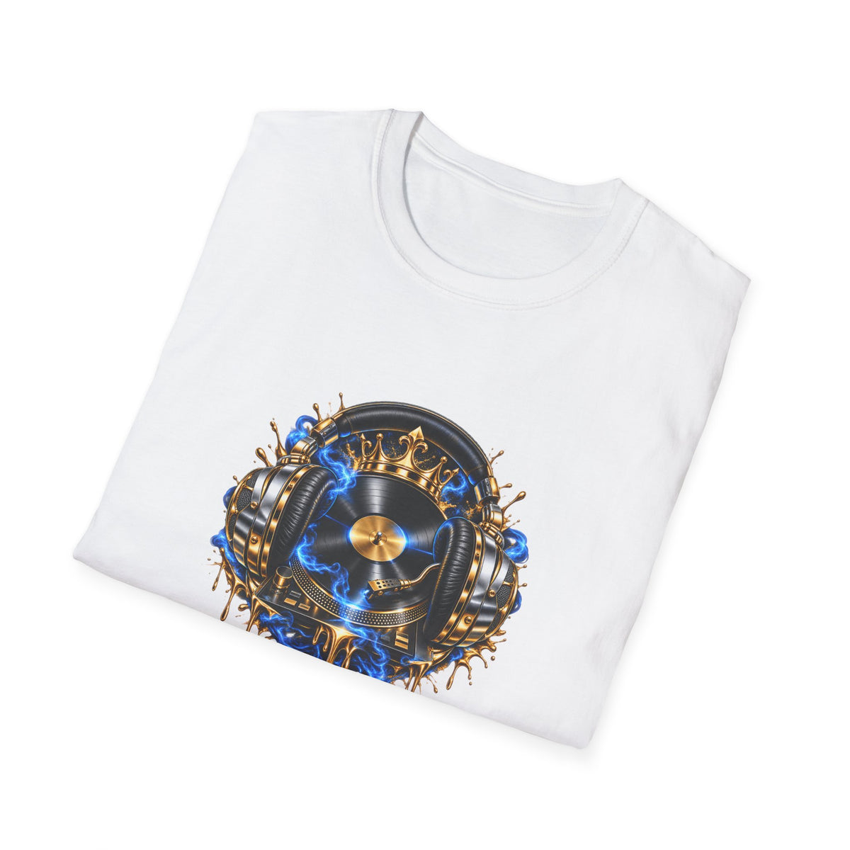 DJ Crown Headphones Vinyl