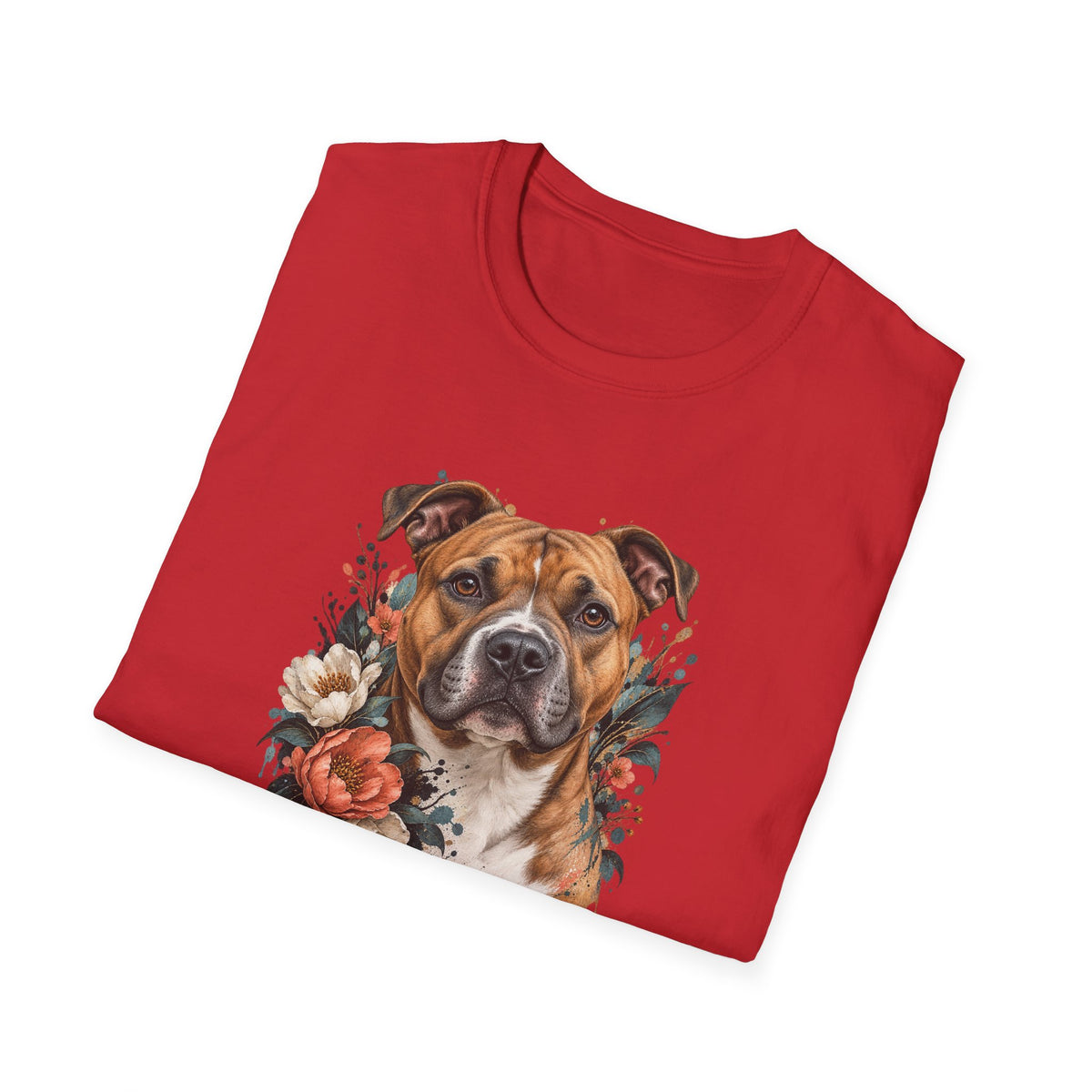 Floral Dog Portrait