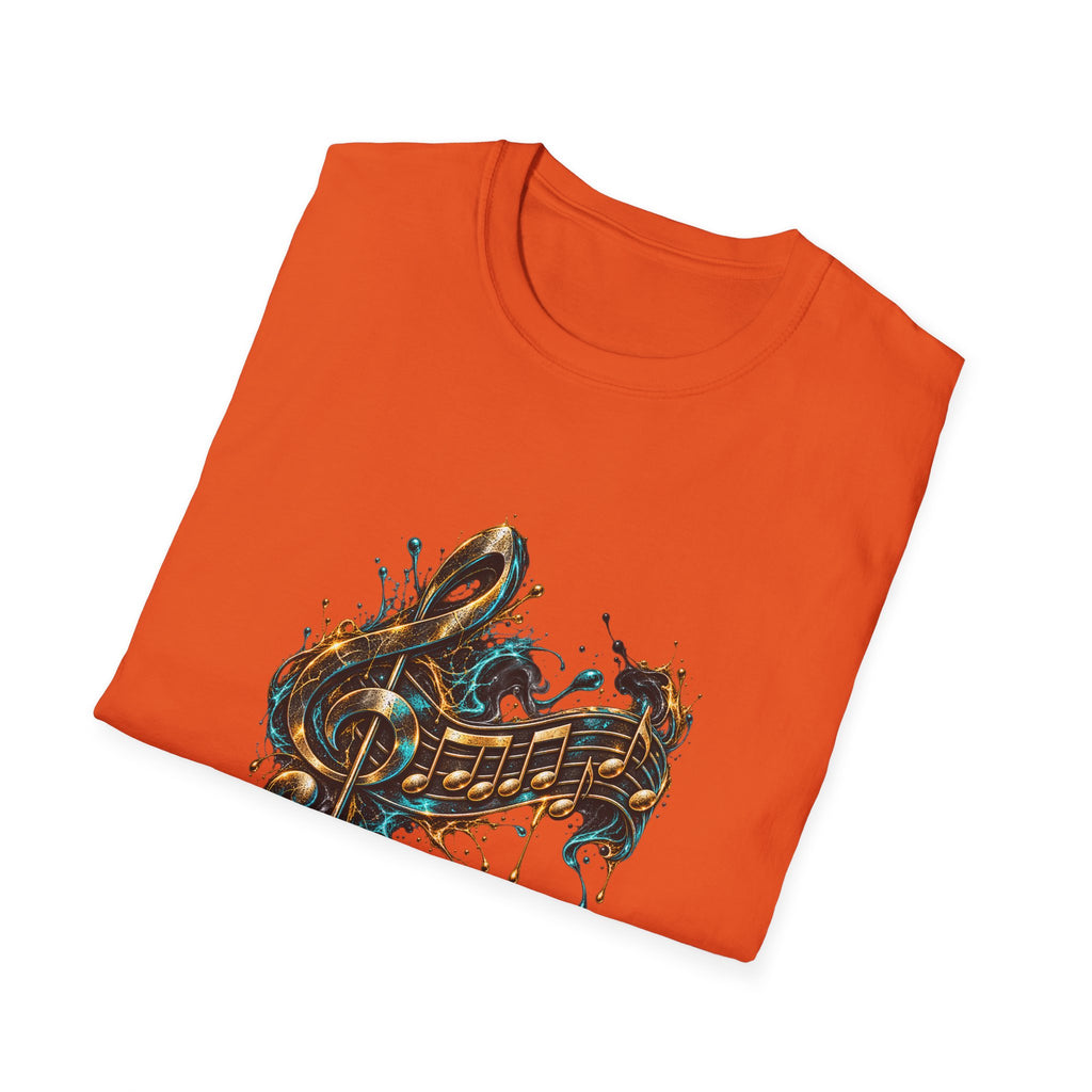 Musical Notes Splash