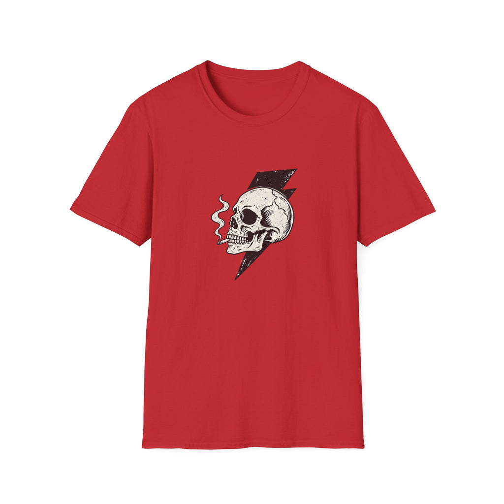 Skull with Lightning Bolt