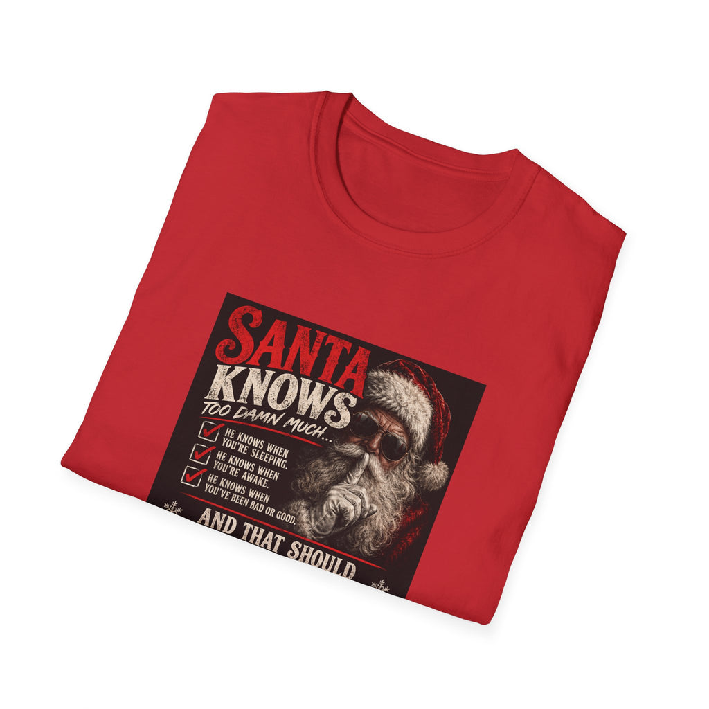 Santa Knows Too Damn Much