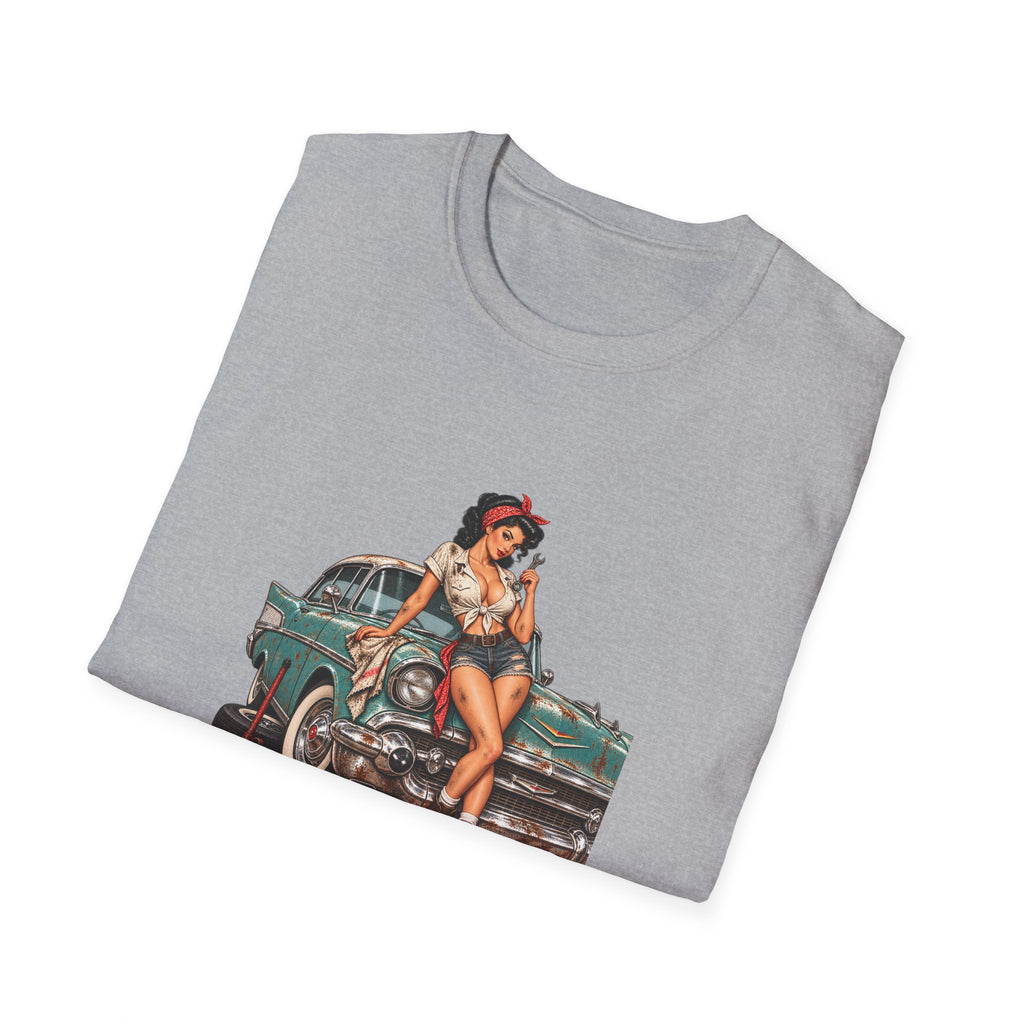 Retro Mechanic Pin Up