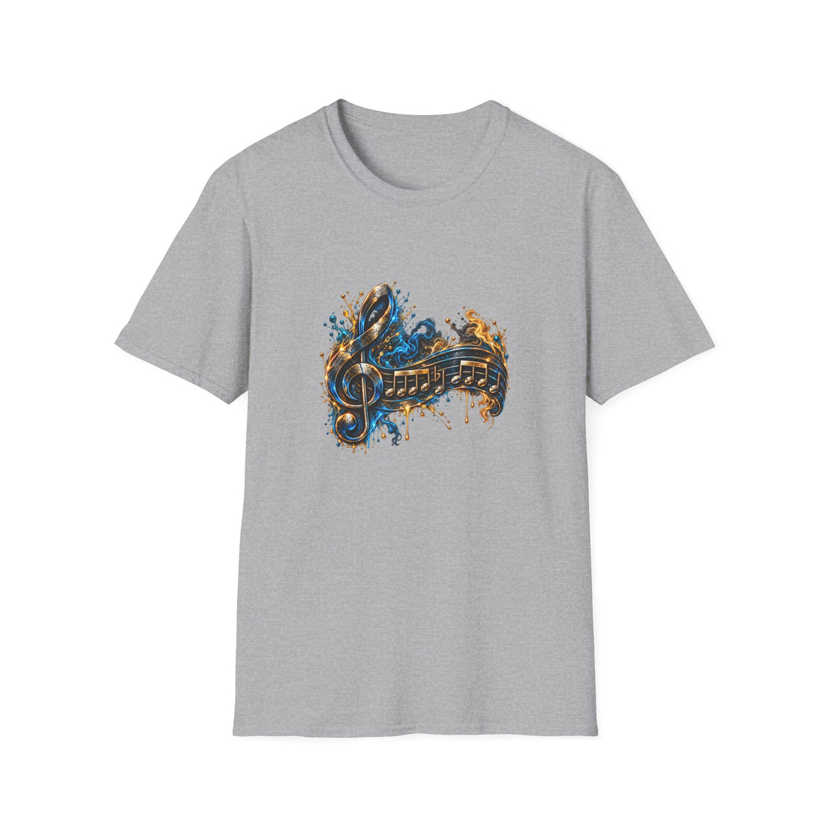 Musical Notes Splash