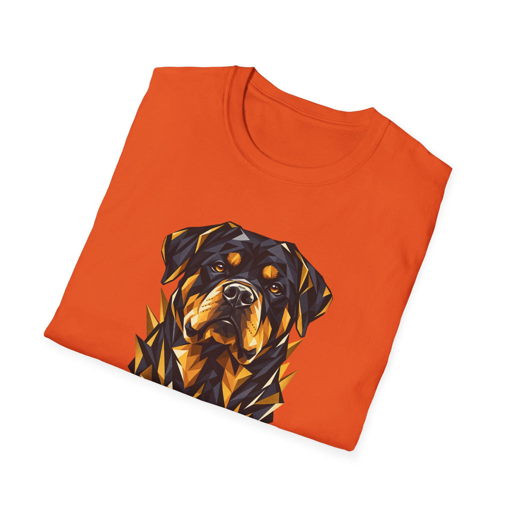 Geometric Dog Portrait