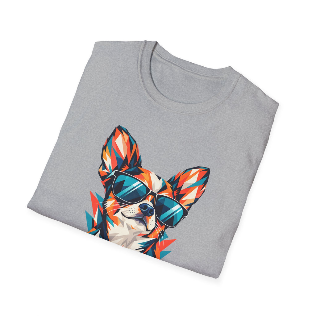 Geometric Dog Portrait