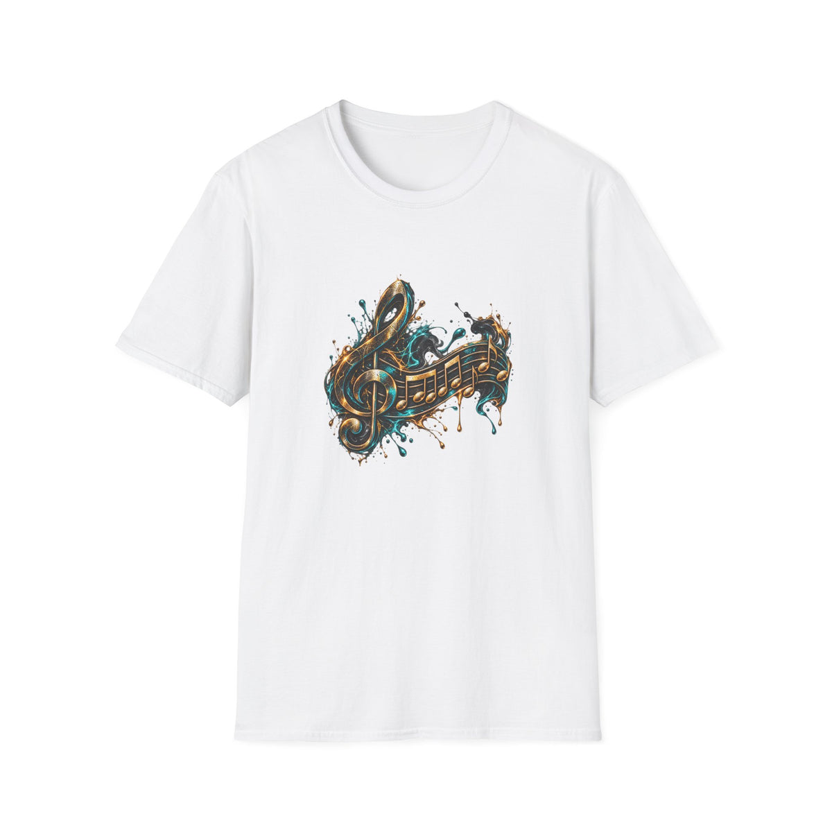 Musical Notes Splash