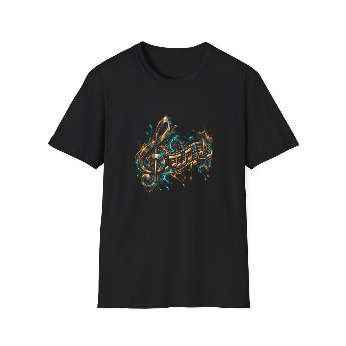 Musical Notes Splash