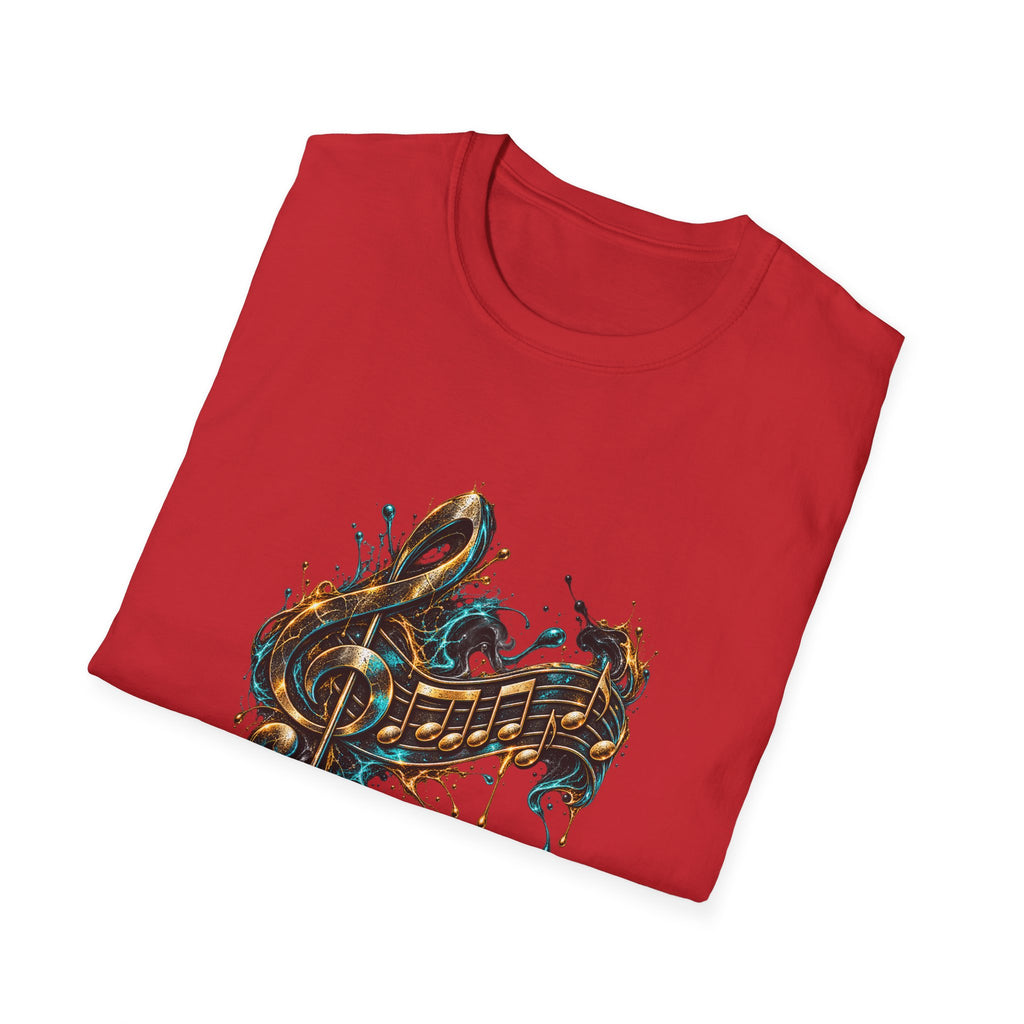Musical Notes Splash