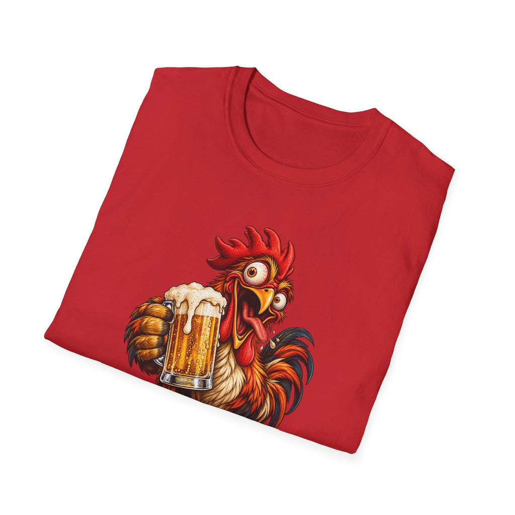 Rooster with Beer Mug