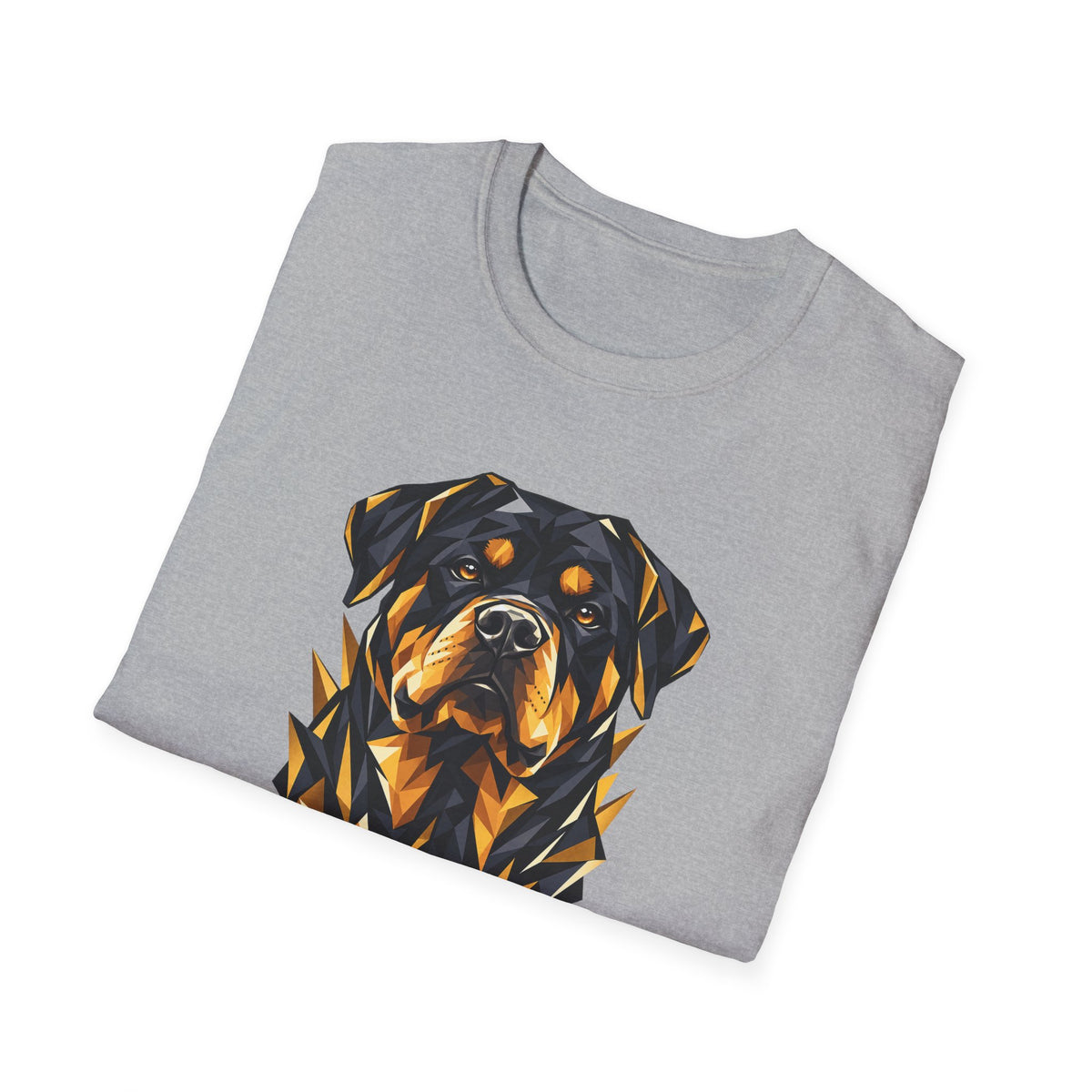 Geometric Dog Portrait
