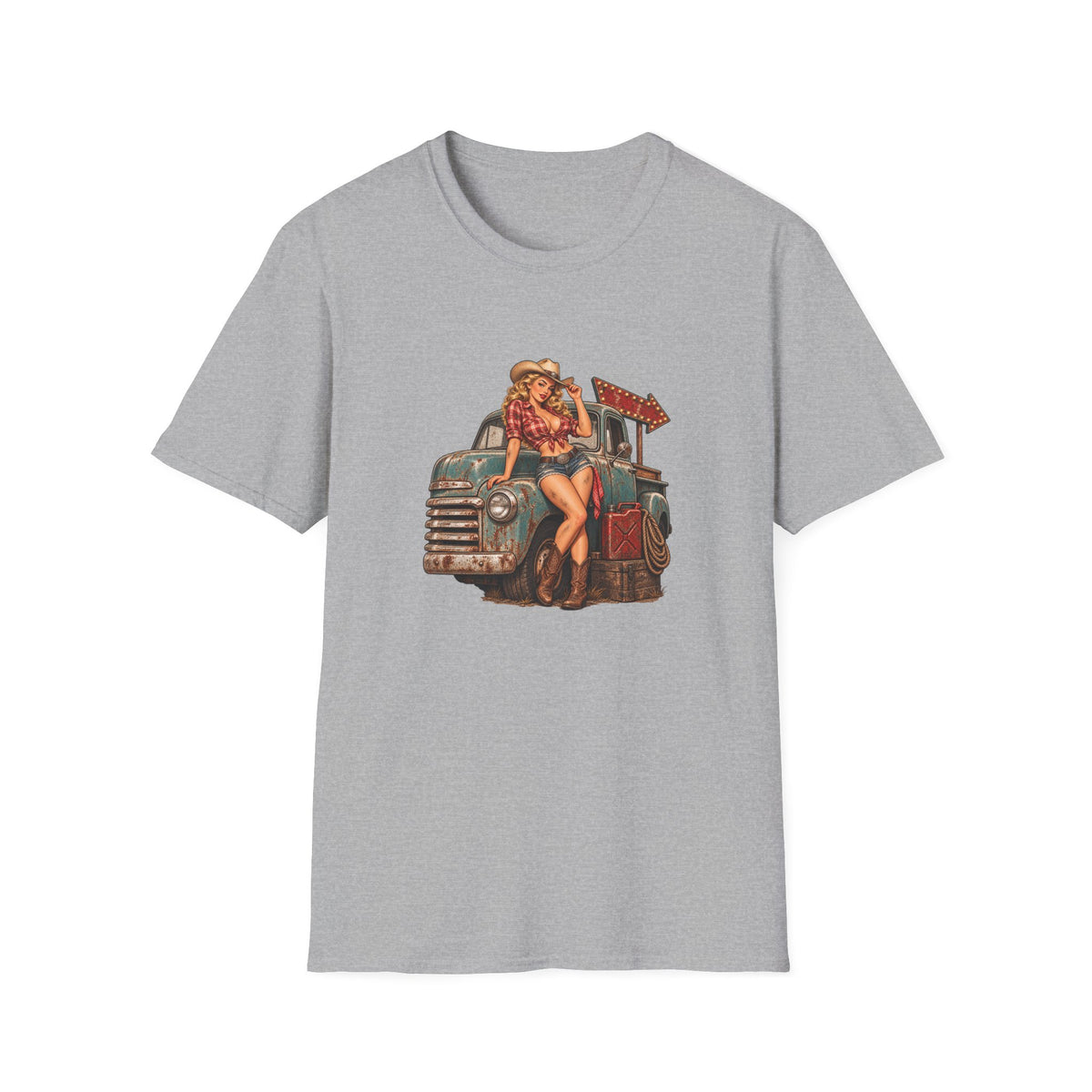 Vintage Truck Girl