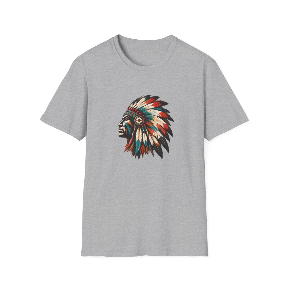 Native American Headress Portrait