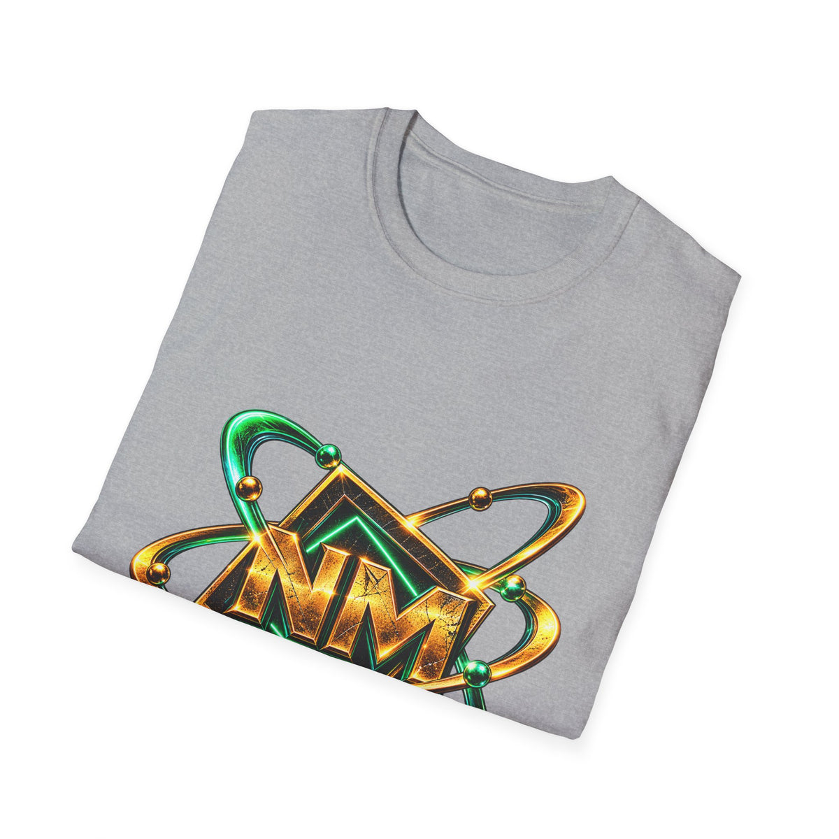 Atomic Emblem T-Shirt — Unisex Softstyle T-Shirt