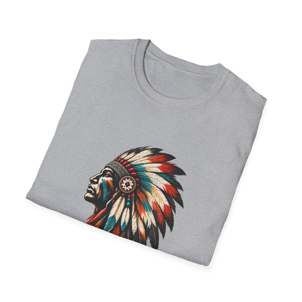 Native American Headress Portrait