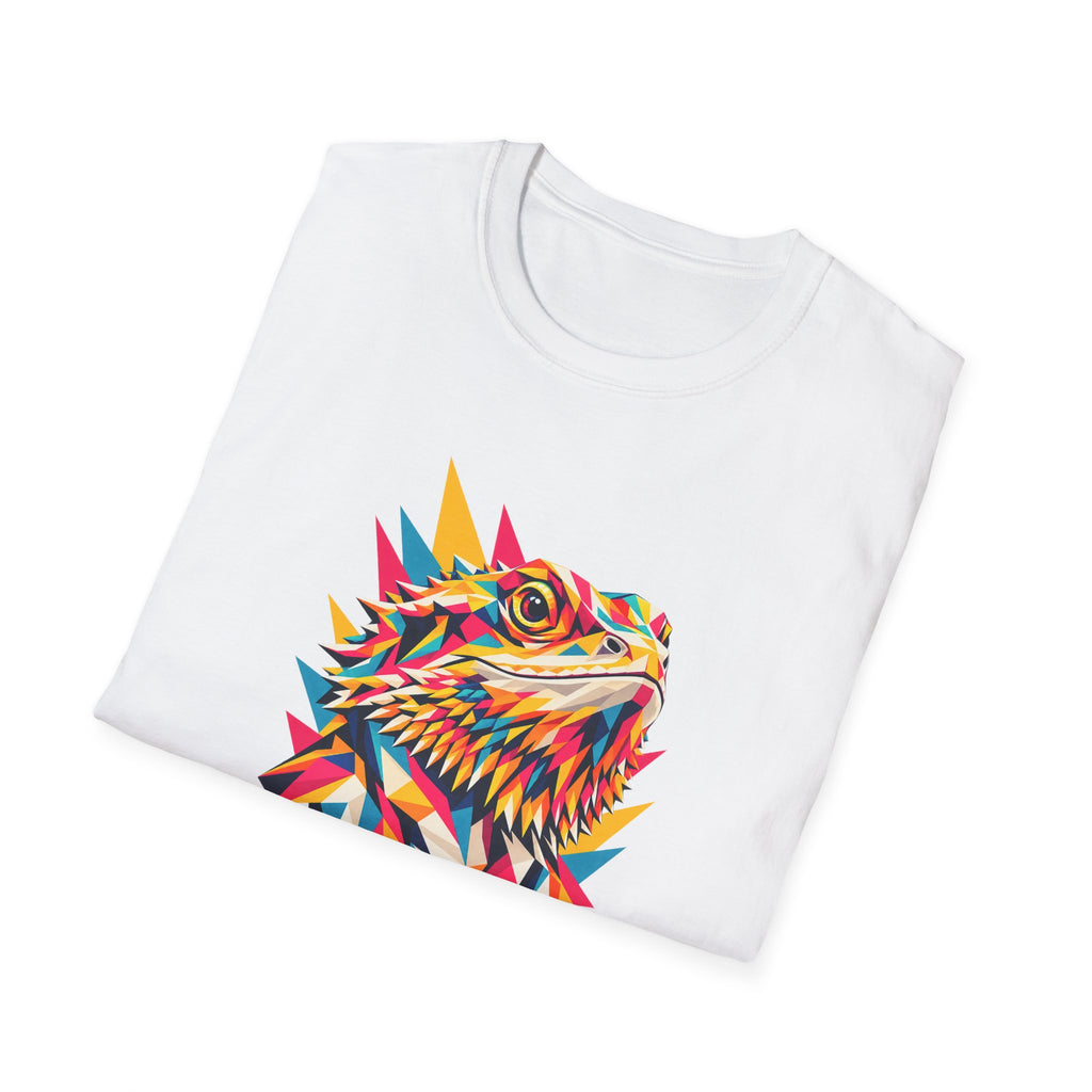 Geometric Lizard Head