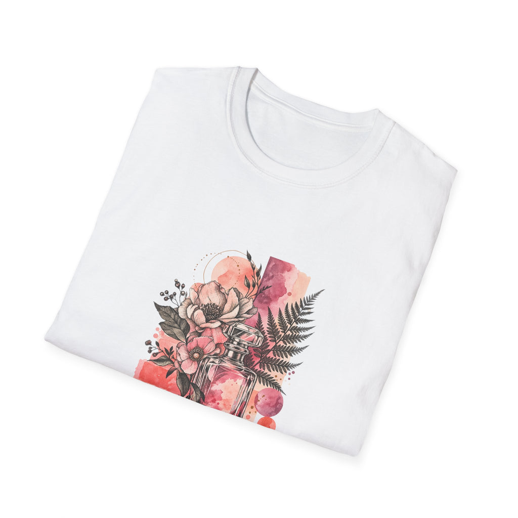 Floral & Bottle Illustration