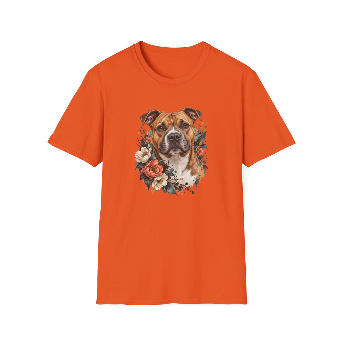 Floral Dog Portrait