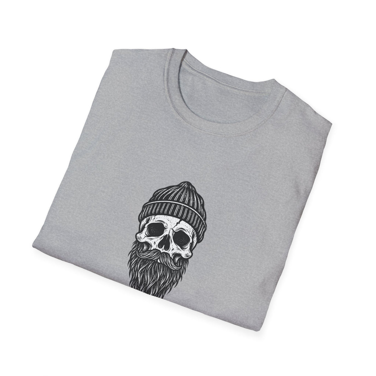 Skull with Beard and Hat
