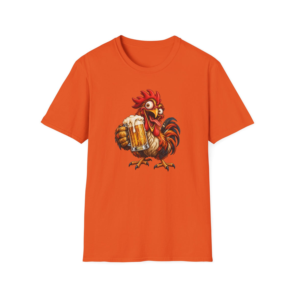 Rooster with Beer Mug