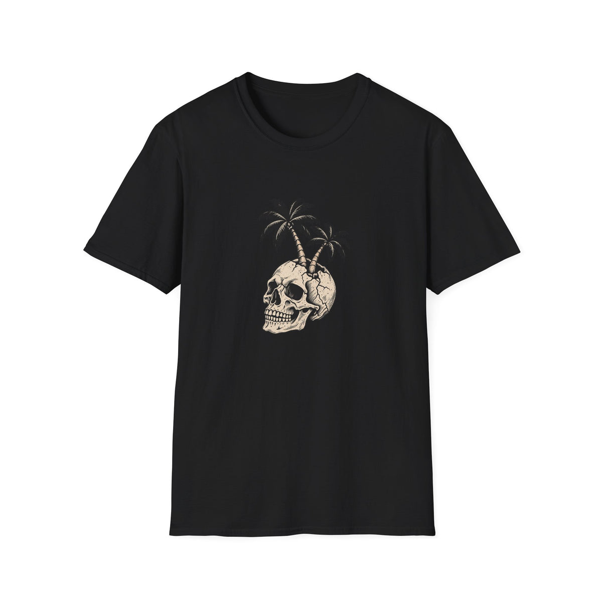 Skull with Palms