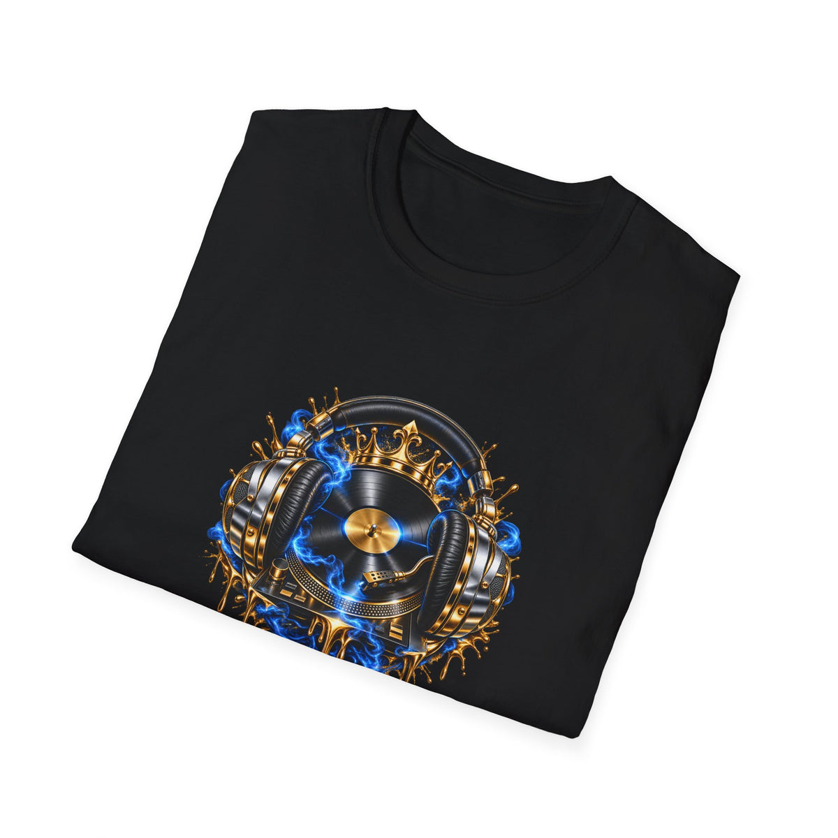 DJ Crown Headphones Vinyl