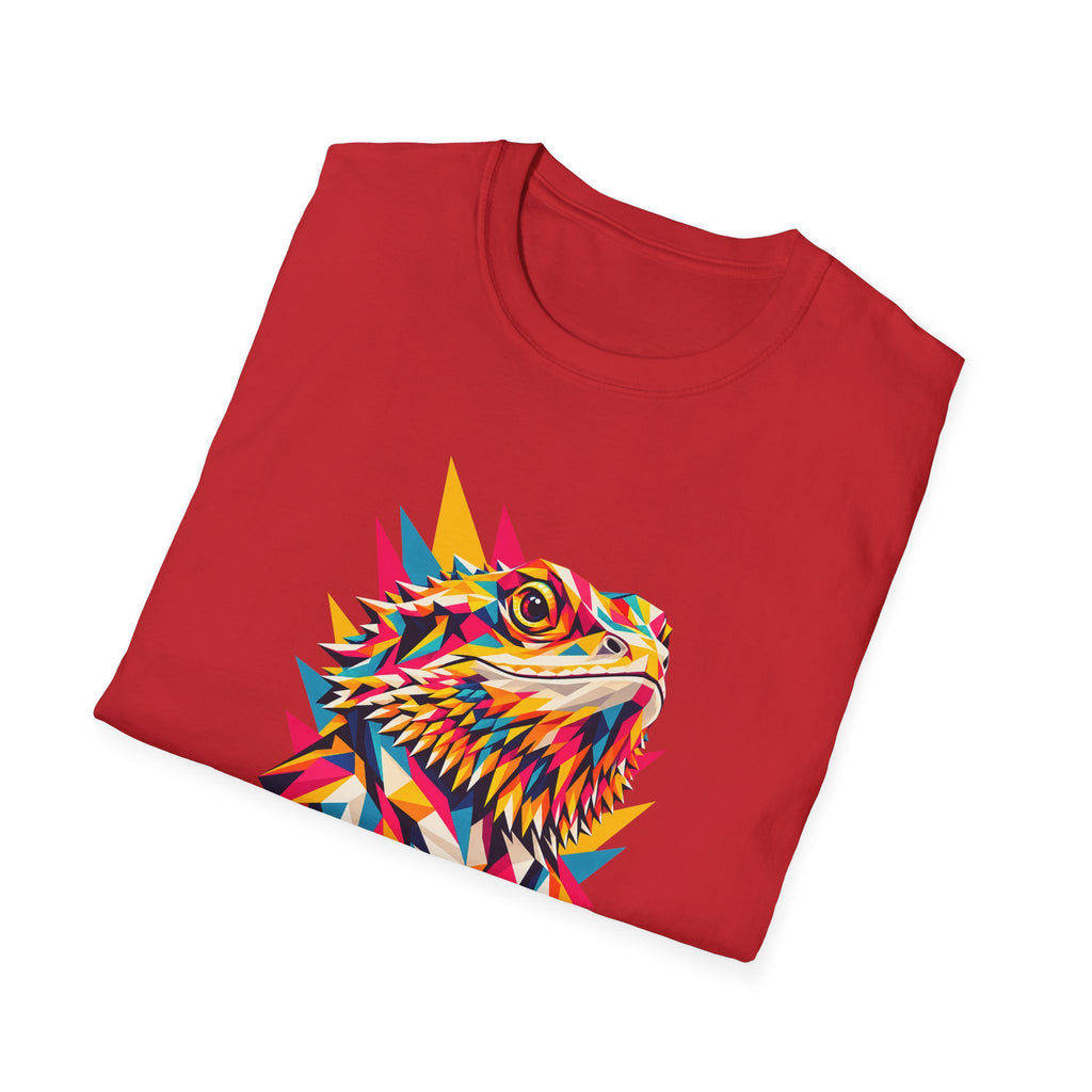 Geometric Lizard Head