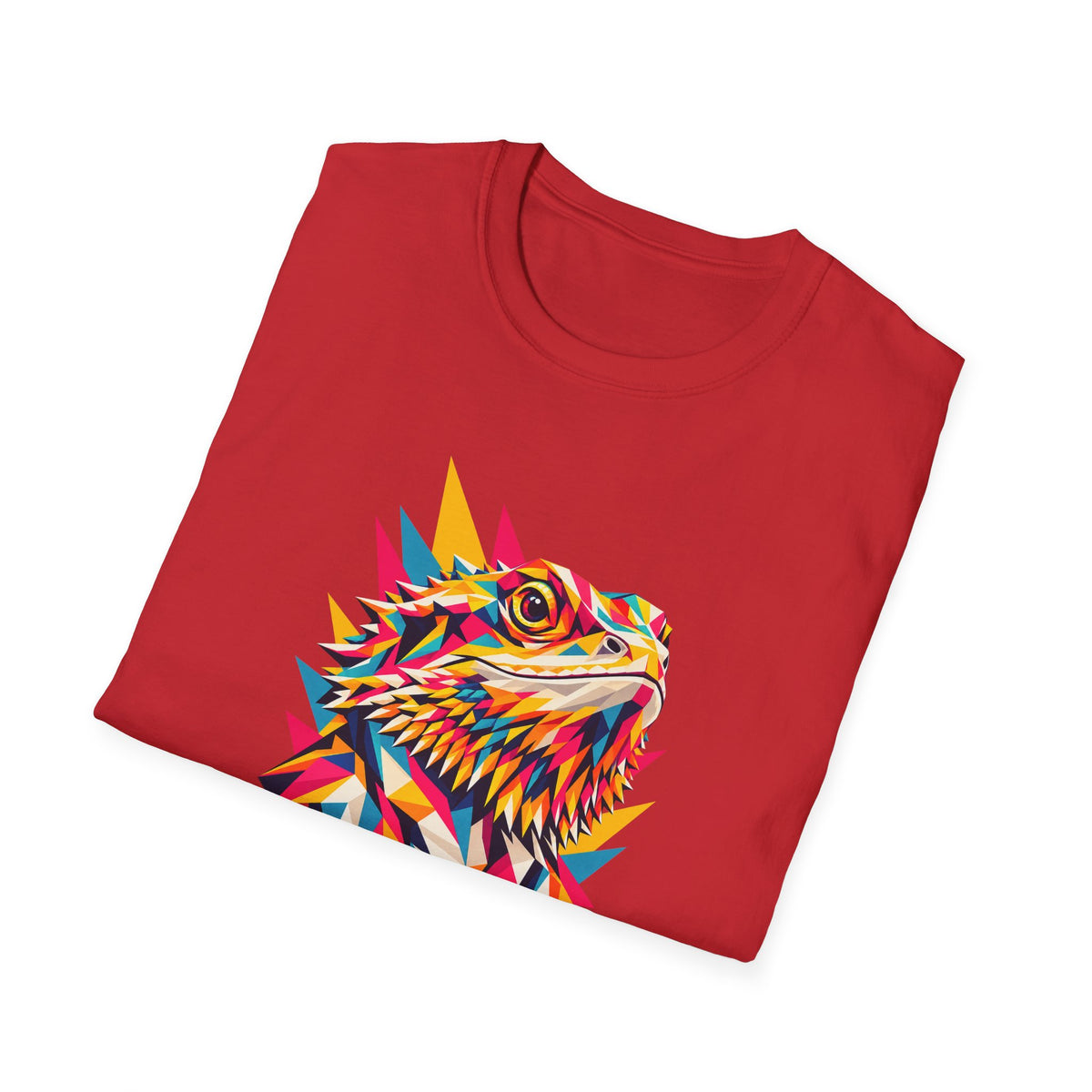 Geometric Lizard Head