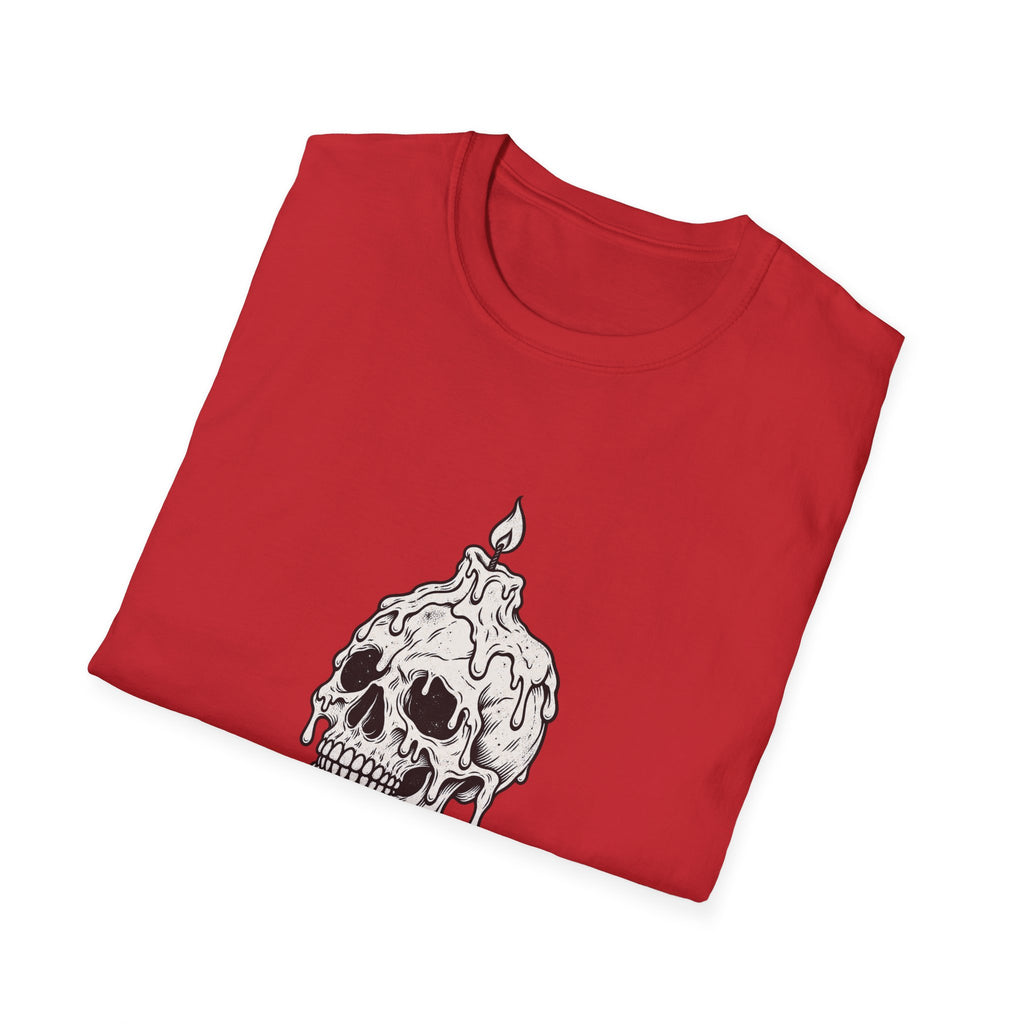 Skull with Burning Candle