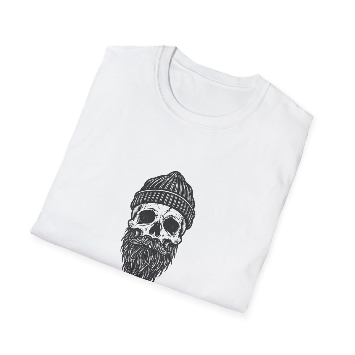 Skull with Beard and Hat