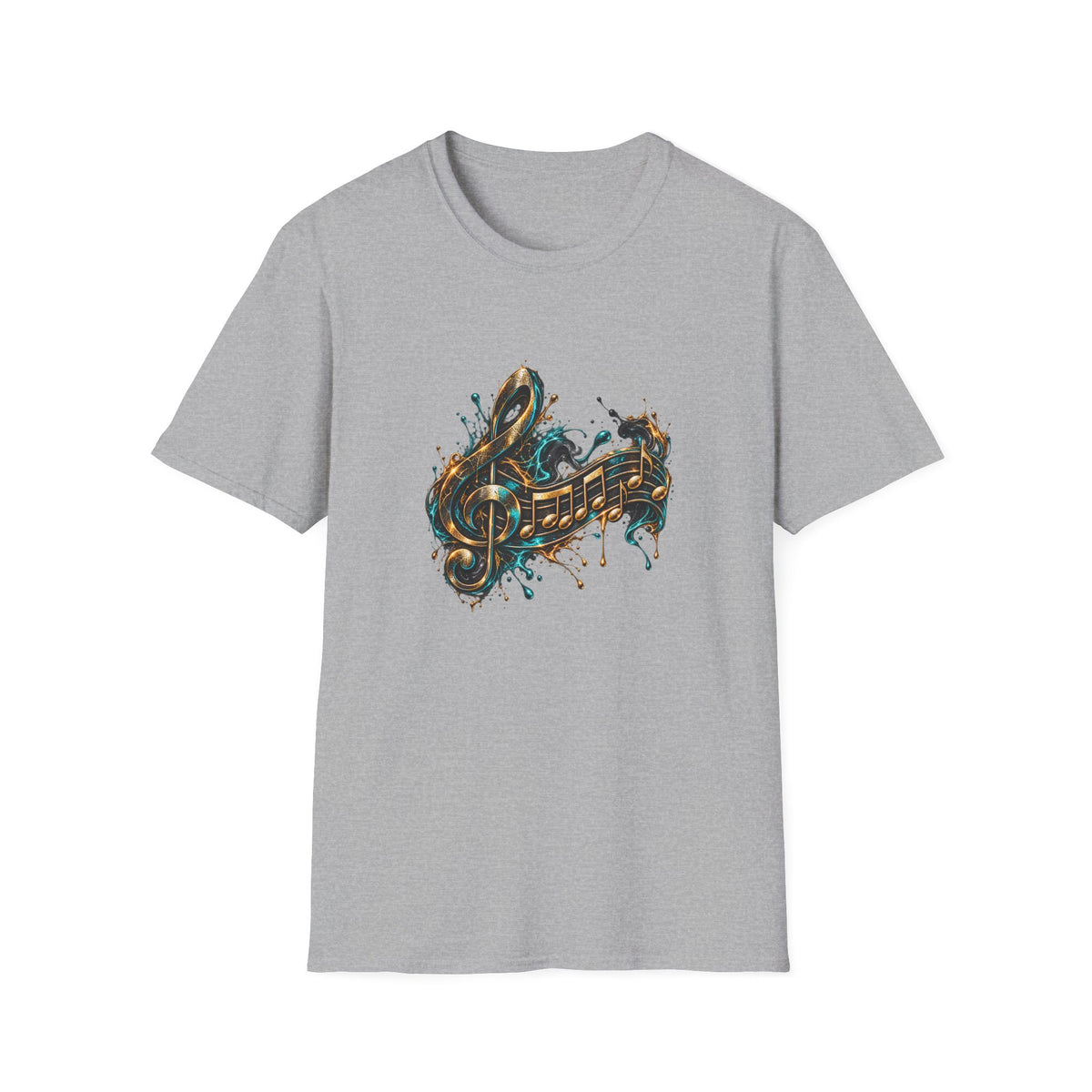 Musical Notes Splash