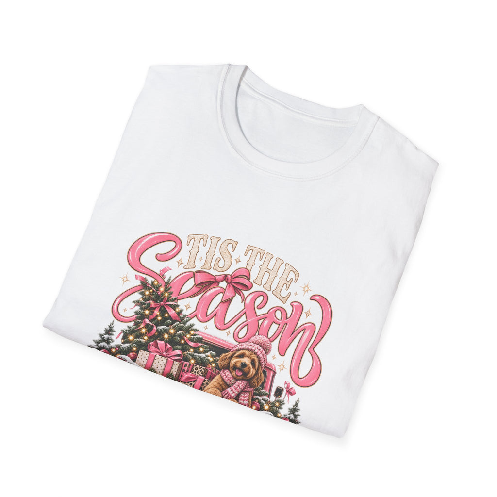 Tis The Season Dog Truck T-Shirt