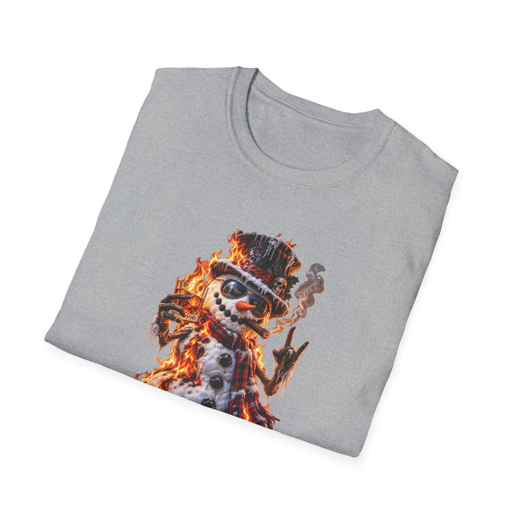 Burning Snowman