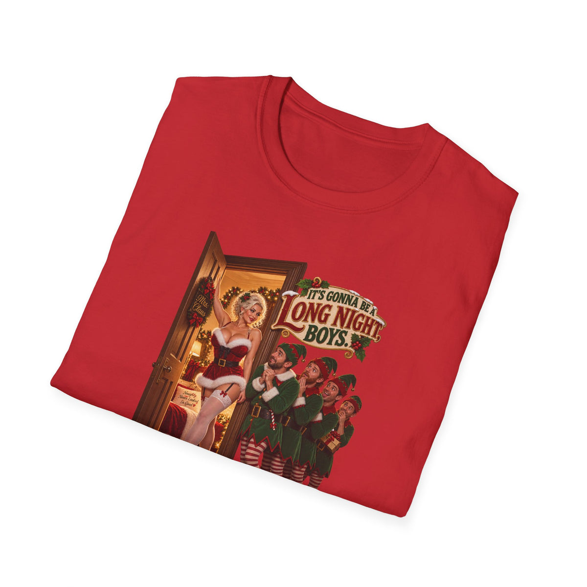 Long Night Boys - Christmas Illustration