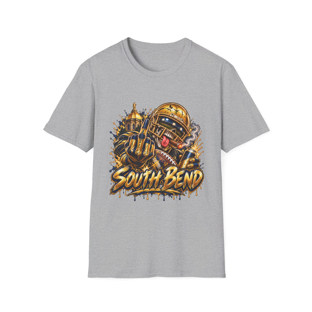 South Bend Illustration — Unisex Softstyle T-Shirt