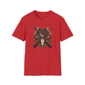 Crossed Guns with Skull and Antlers