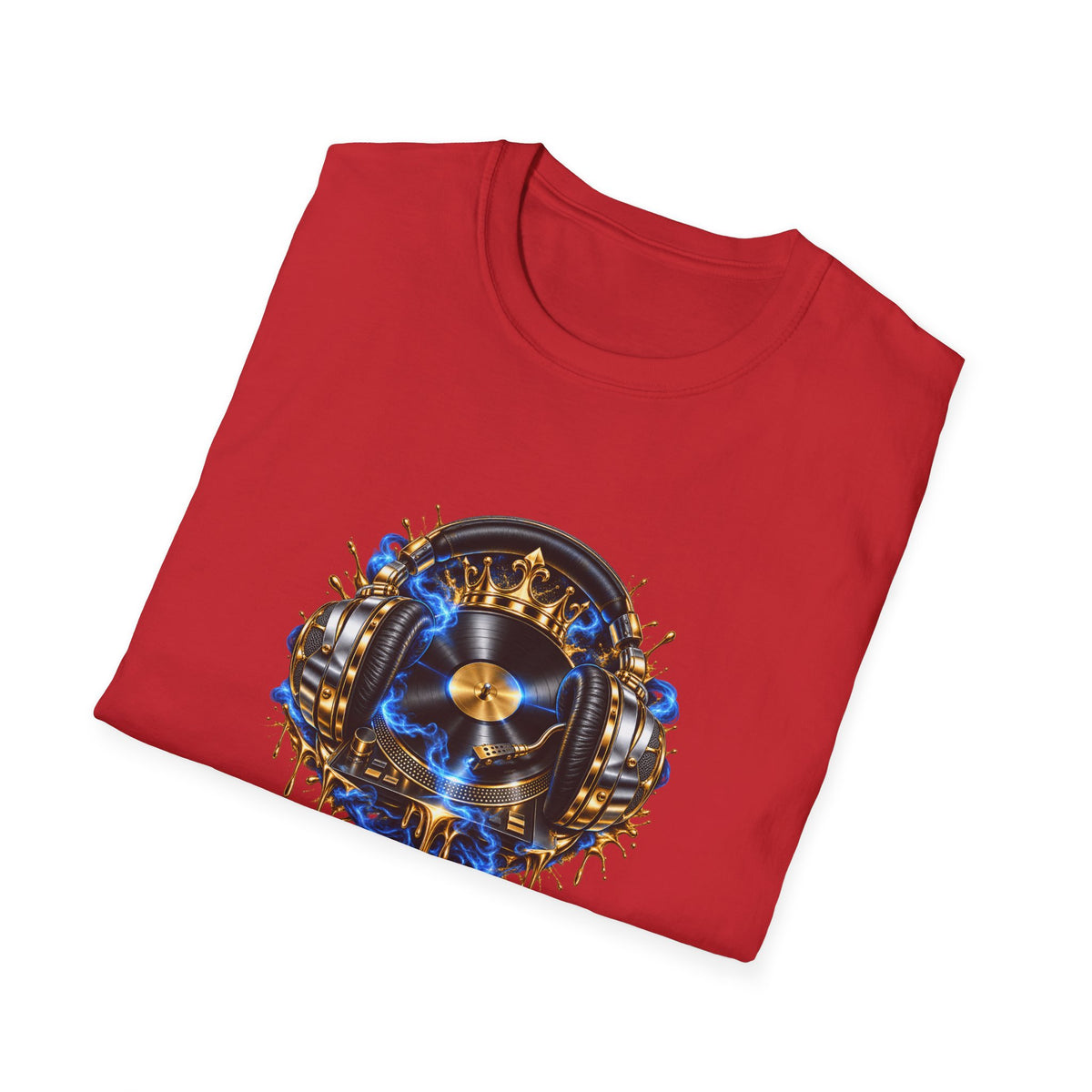 DJ Crown Headphones Vinyl