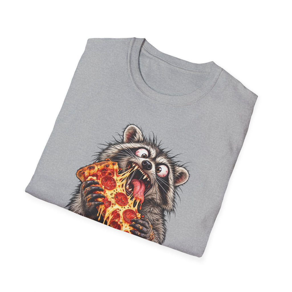 Raccoon with Pizza
