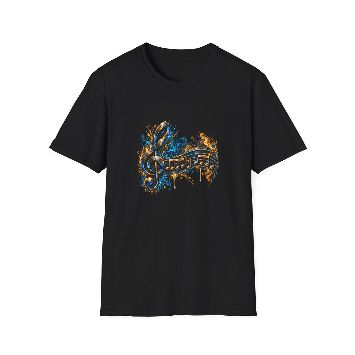 Musical Notes Splash