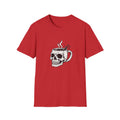 Skull with Coffee Mug