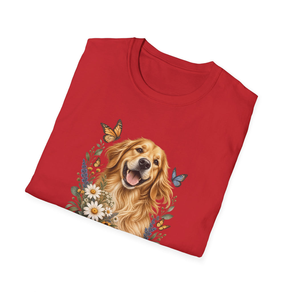 Golden Retriever Floral