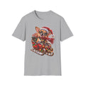 Santa Dog Sleigh Ride T-Shirt