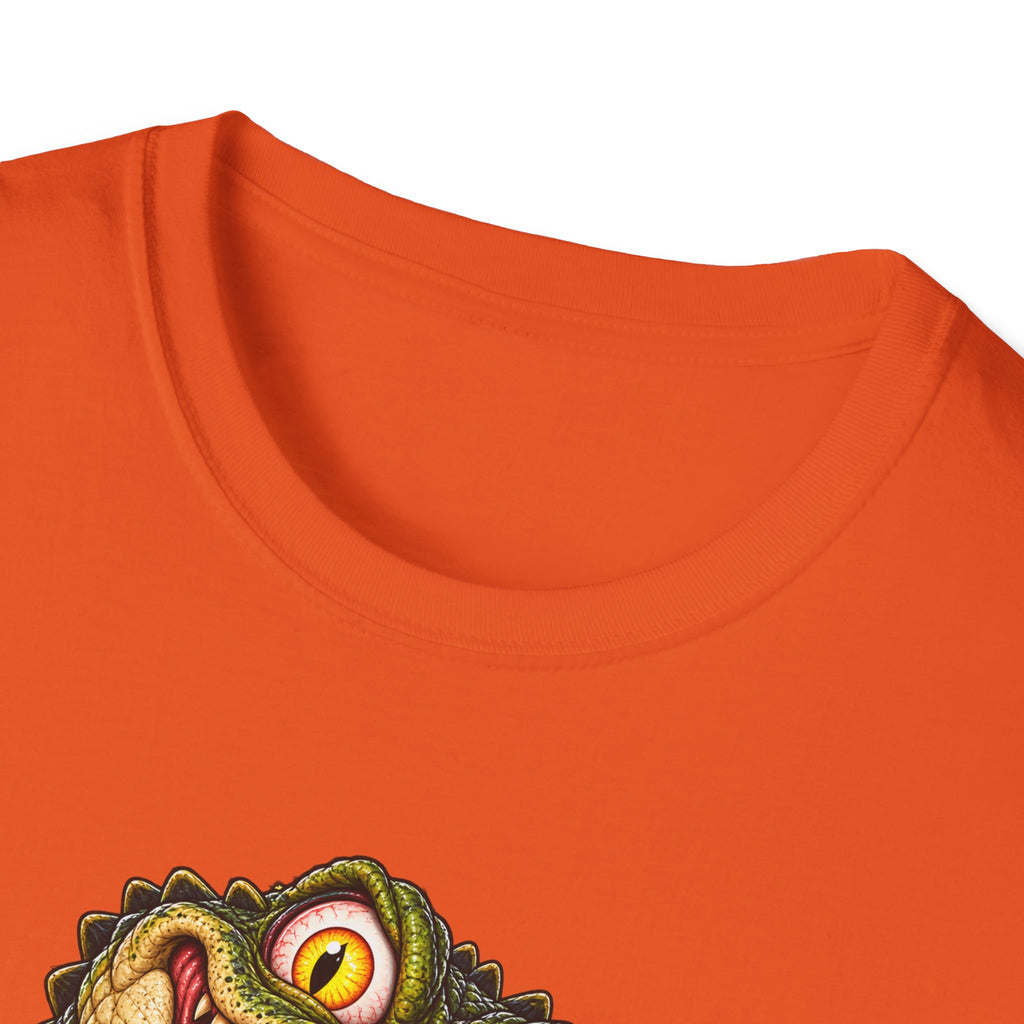 Cartoon Crocodile Fisherman
