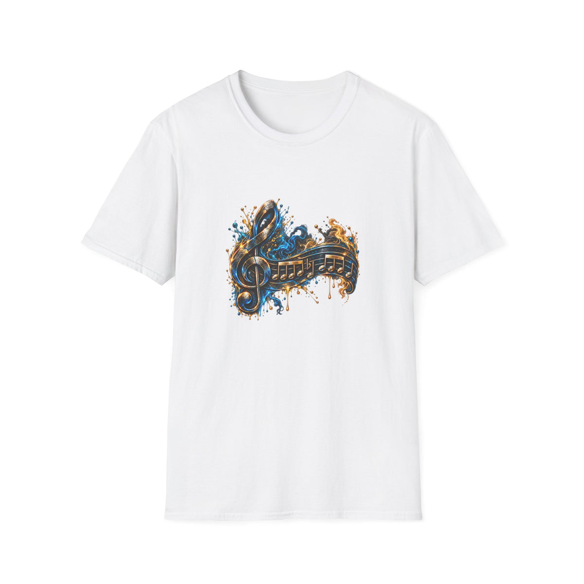 Musical Notes Splash