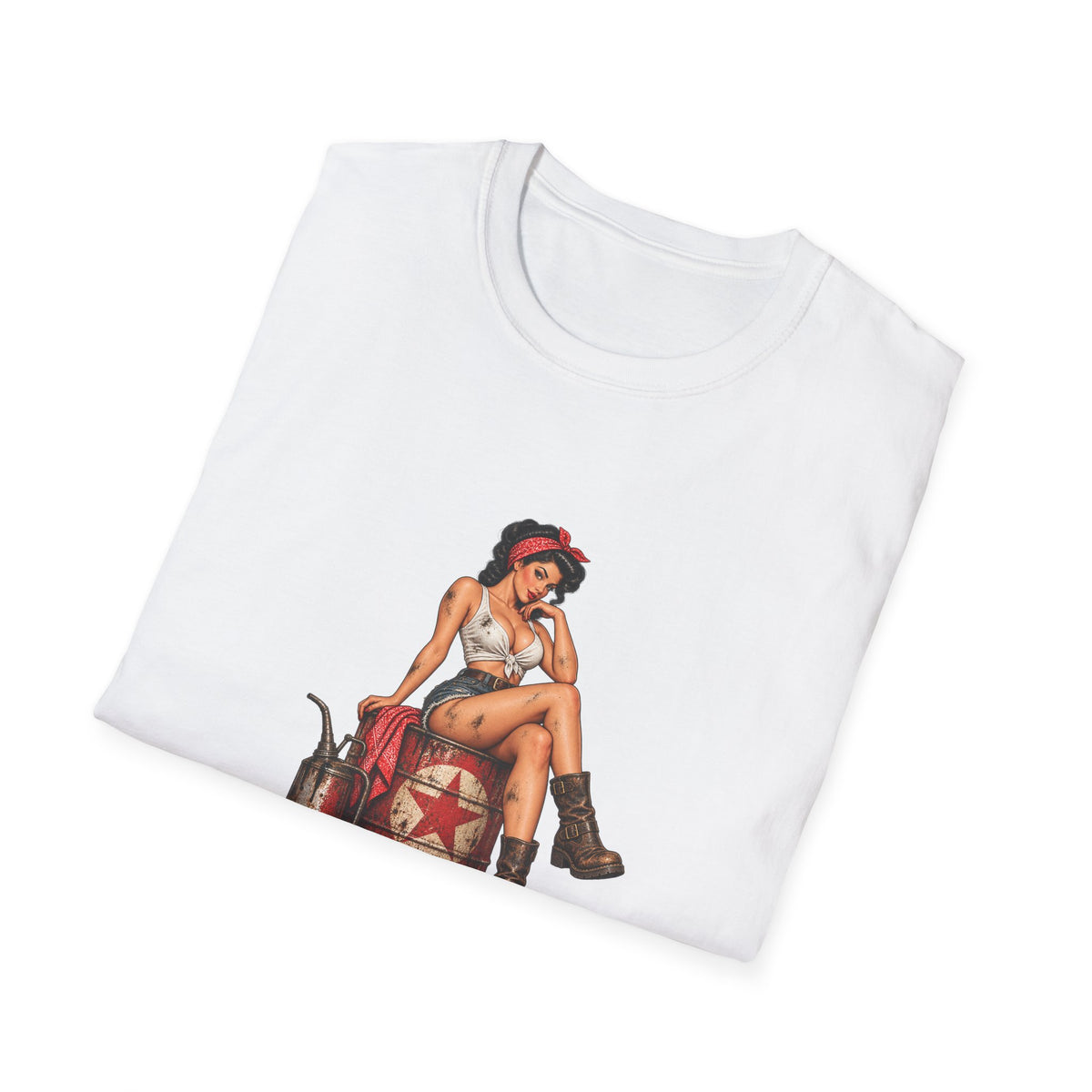 Vintage Pin-Up Illustration