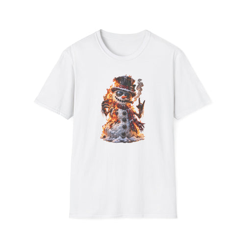 Burning Snowman