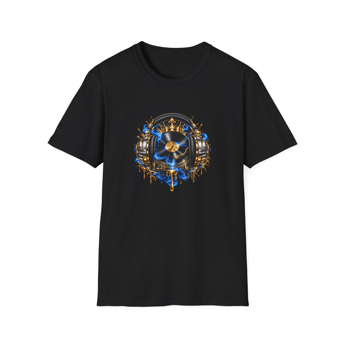 DJ Crown Headphones Vinyl