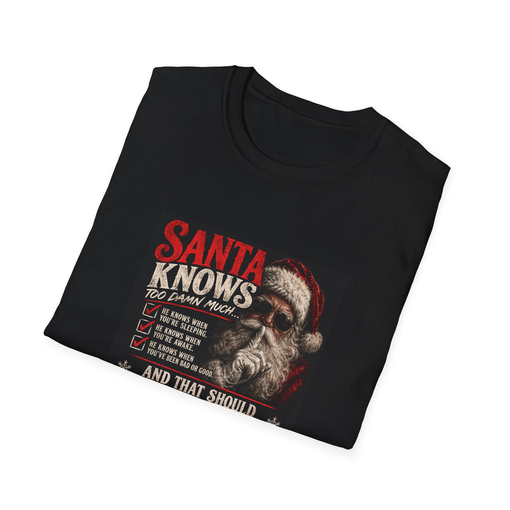 Santa Knows Too Damn Much