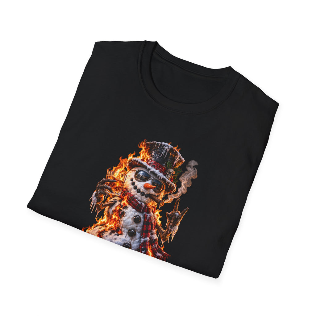 Burning Snowman