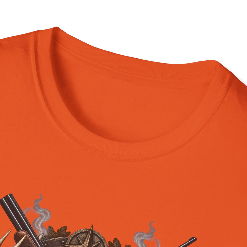 Crossed Guns with Skull and Antlers