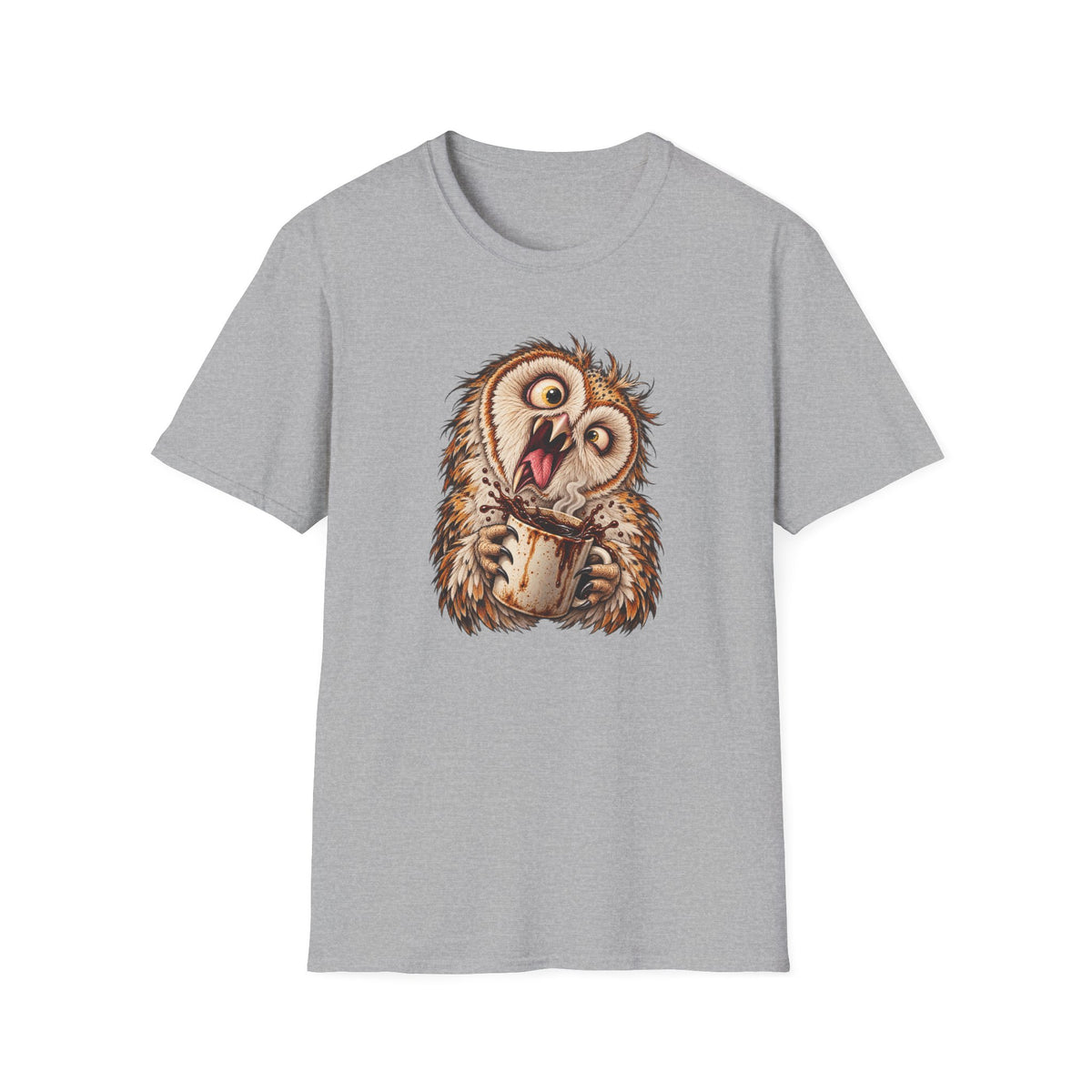 Crazy Owl with Coffee